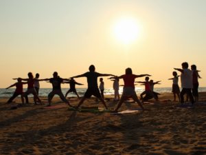 yoga nel Parco delle Dune Costiere